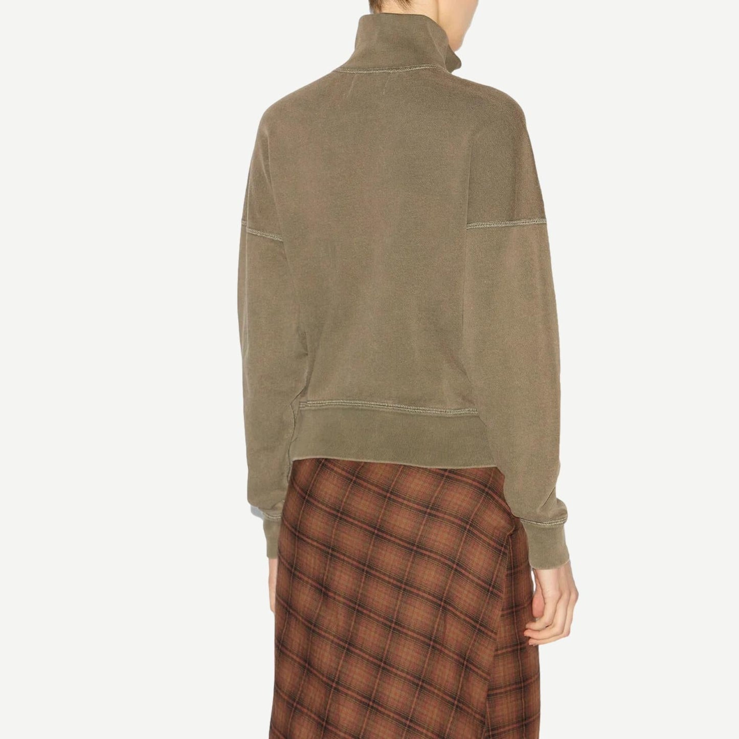 Ross Sweatshirt - Dark Bronze/Ecru - Galvanic.co