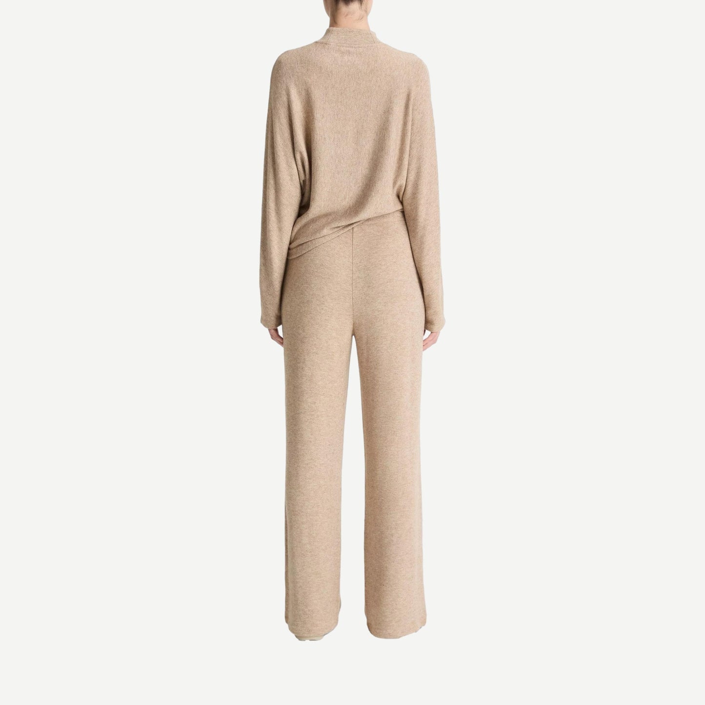 Cozy Wide Leg Pant - Heather Bruna - Galvanic.co