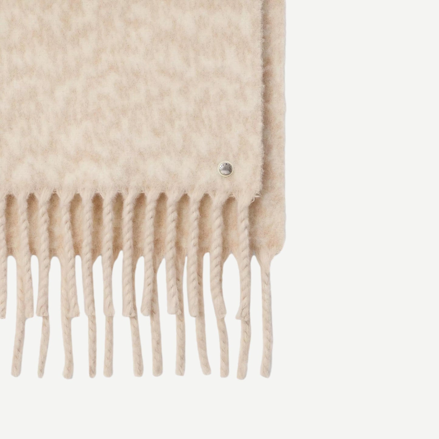 Nora Scarf Twisty - Ecru Melange - Galvanic.co