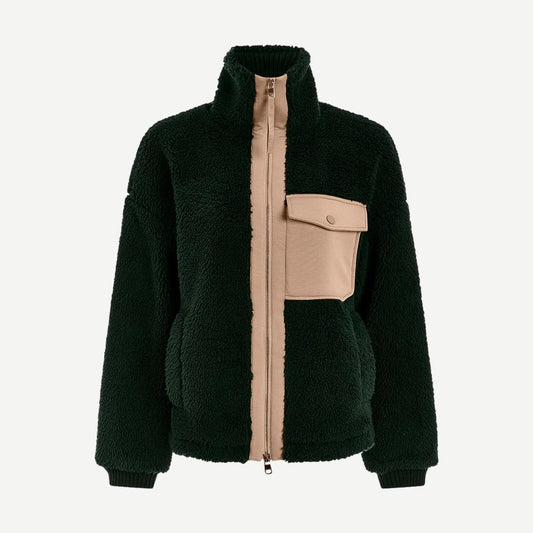 Lowell Sherpa Jacket - Pine Grove - Galvanic.co