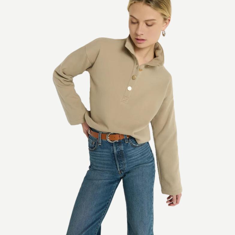 Franz Sweatshirt - Vintage Khaki - Galvanic.co