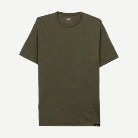 Seeker Merino SS Tee - Olive - Galvanic.co