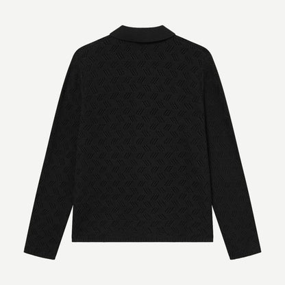 Eloi Knit Shirt - Black - Galvanic.co
