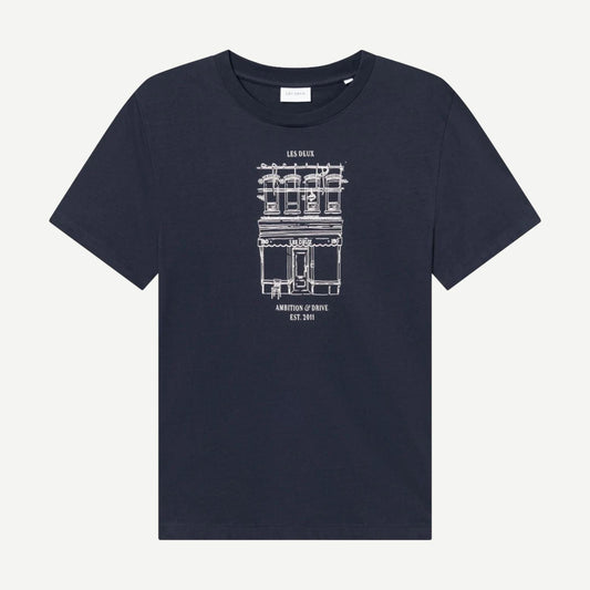 Brady Neighborhood Tee - Dark Navy - Galvanic.co