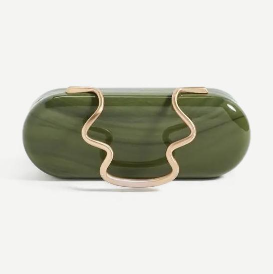 Ilaria Clutch - Rosemary Multi