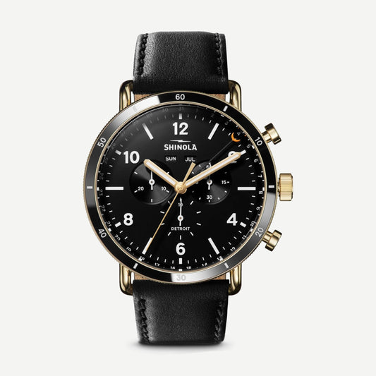 Canfield Sport Chronograph 45mm - Black - Galvanic.co