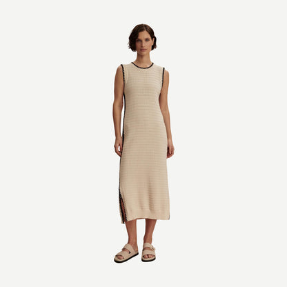 Dwight Tank Knit Dress - Birch - Galvanic.co