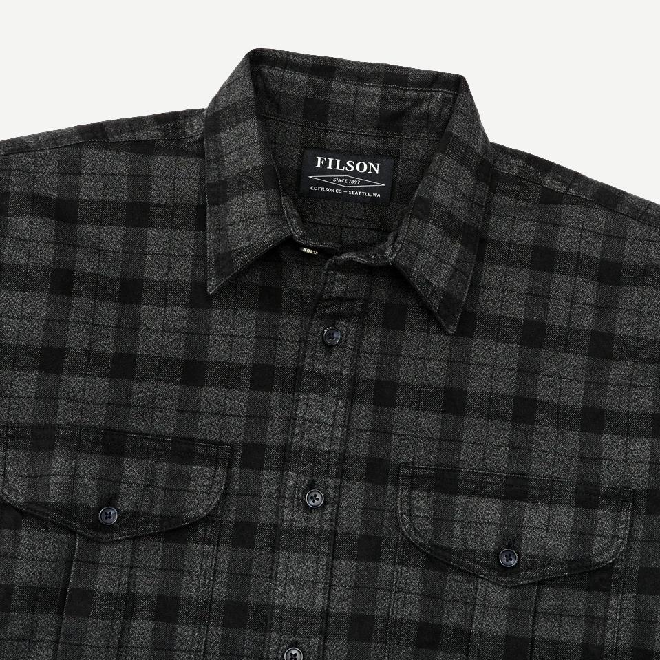 Alaskan Guide Shirt - Heather Black Plaid - Galvanic.co