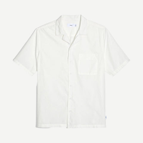 Air Linen Camp Shirt - Off White - Galvanic.co