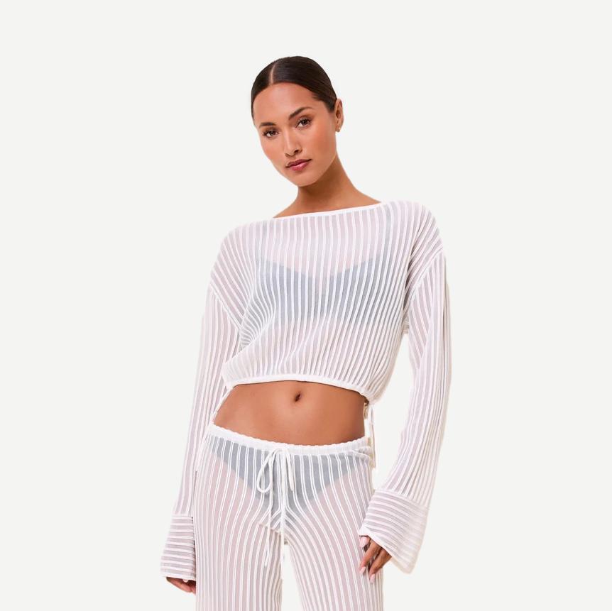 The Athena Top - Optic White - Galvanic.co