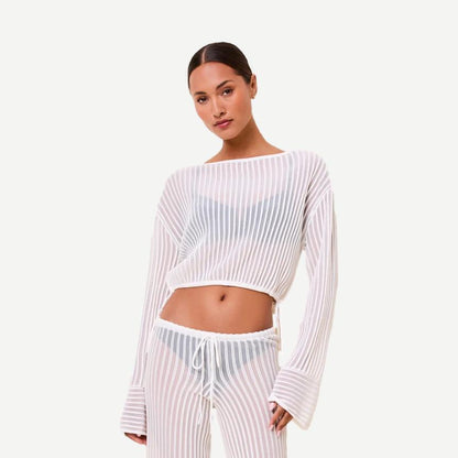 The Athena Top - Optic White - Galvanic.co