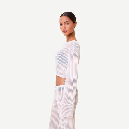 The Athena Top - Optic White - Galvanic.co