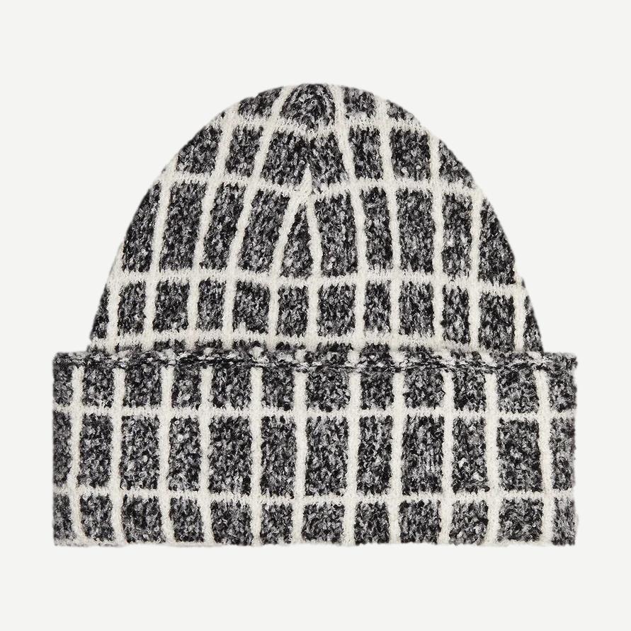 Noel Knit Beanie - Charcoal Marl