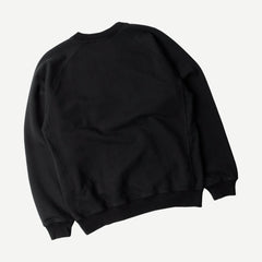 Blob Logo Crewneck - Washed Black - Galvanic.co