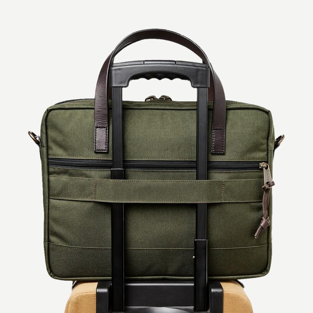 Dryden Briefcase - Otter Green - Galvanic.co