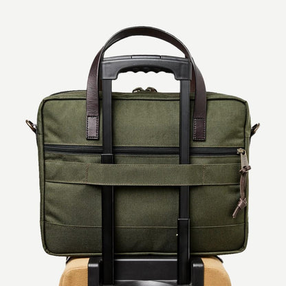 Dryden Briefcase - Otter Green - Galvanic.co