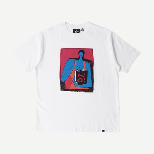 No Books T-Shirt - White - Galvanic.co