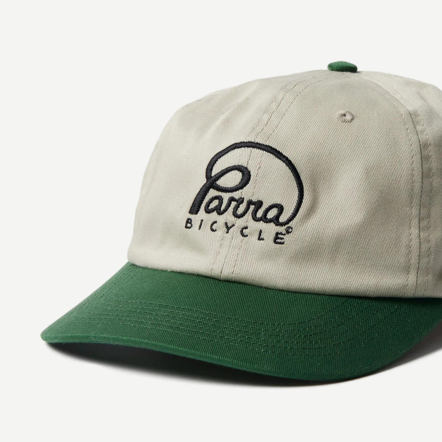 Bicycle Logo 6 Panel Hat - Green