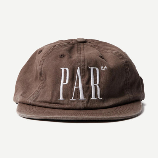 Store Logo 6 Panel Hat - Brown