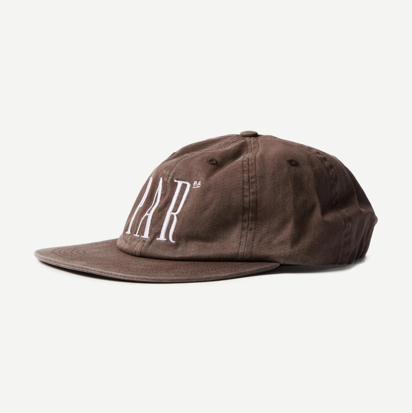 Store Logo 6 Panel Hat - Brown