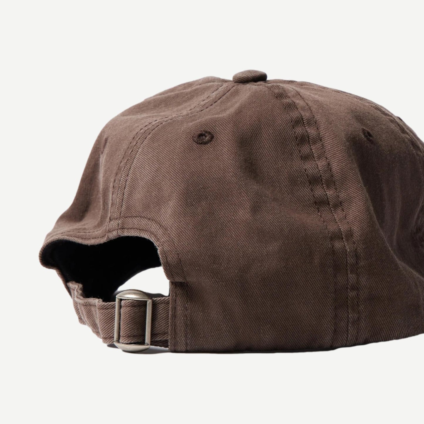Store Logo 6 Panel Hat - Brown