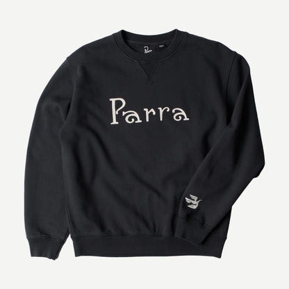 Weird Trad Logo Crewneck Sweatshirt - Dark Navy
