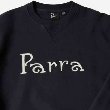 Weird Trad Logo Crewneck Sweatshirt - Dark Navy