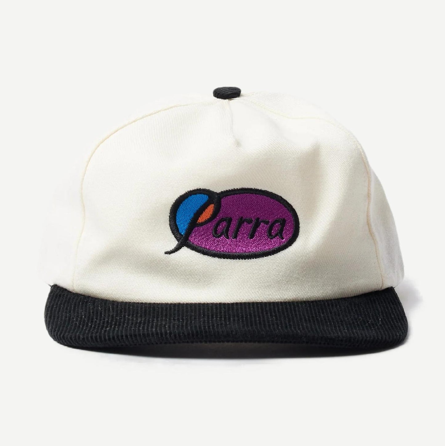 Circled Script Logo 5 Panel Hat - Off White