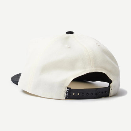 Circled Script Logo 5 Panel Hat - Off White