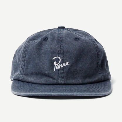 Signature 6 Panel Hat - Navy Blue