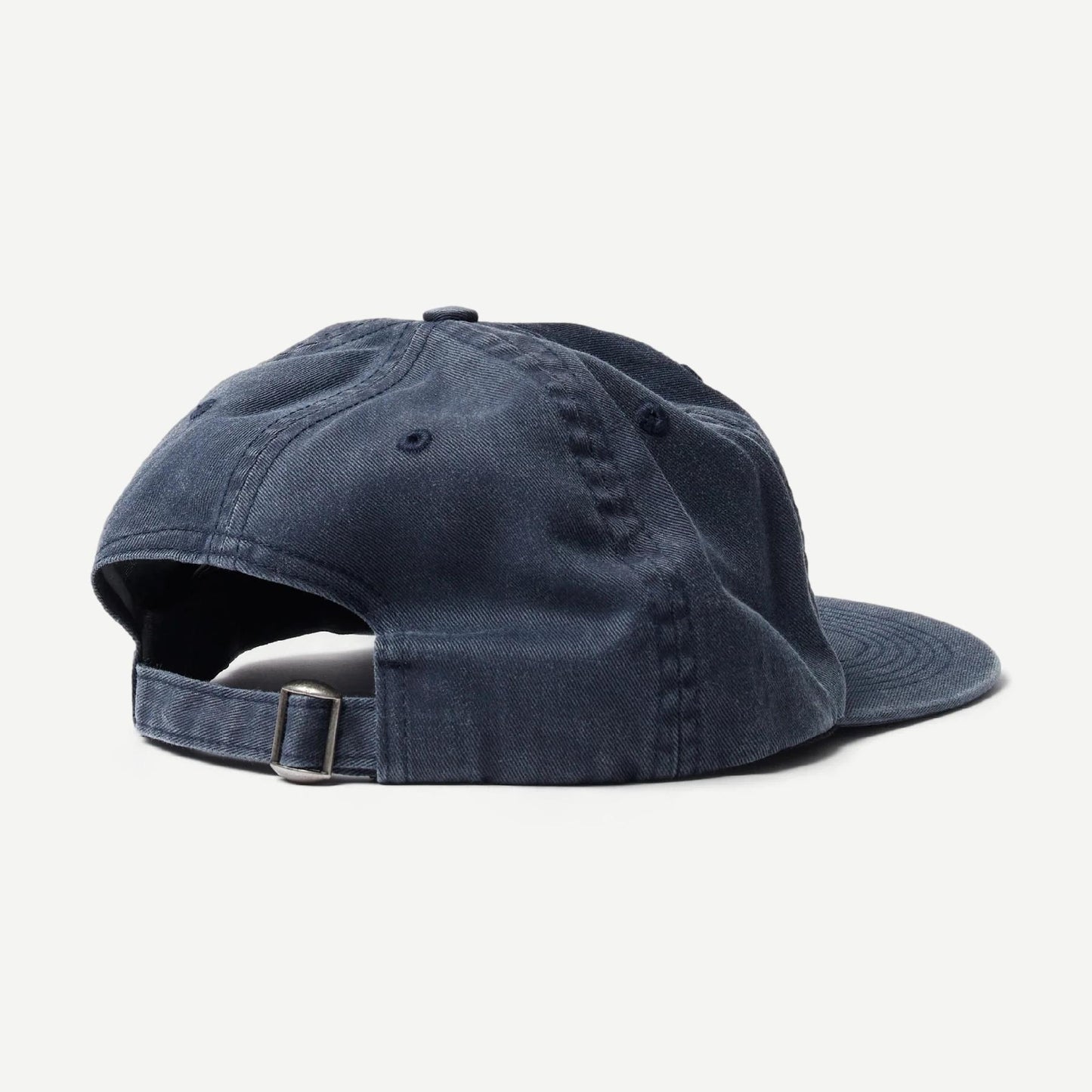 Signature 6 Panel Hat - Navy Blue