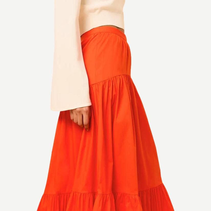 The Indra Skirt - Habanero - Galvanic.co