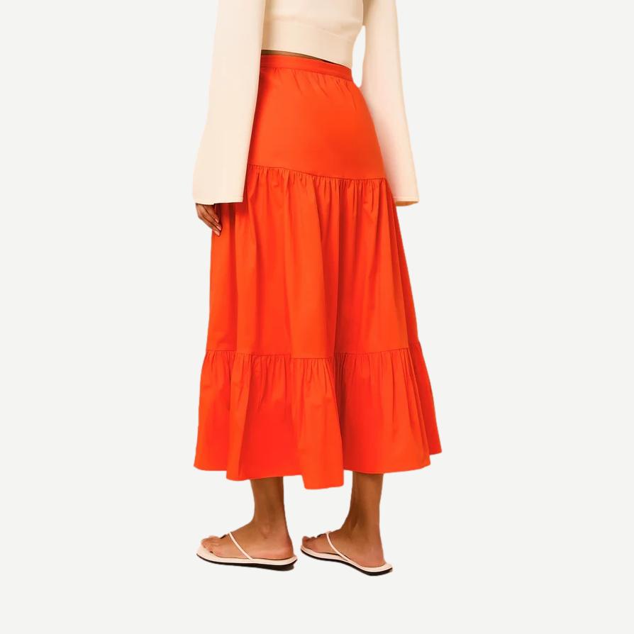 The Indra Skirt - Habanero - Galvanic.co