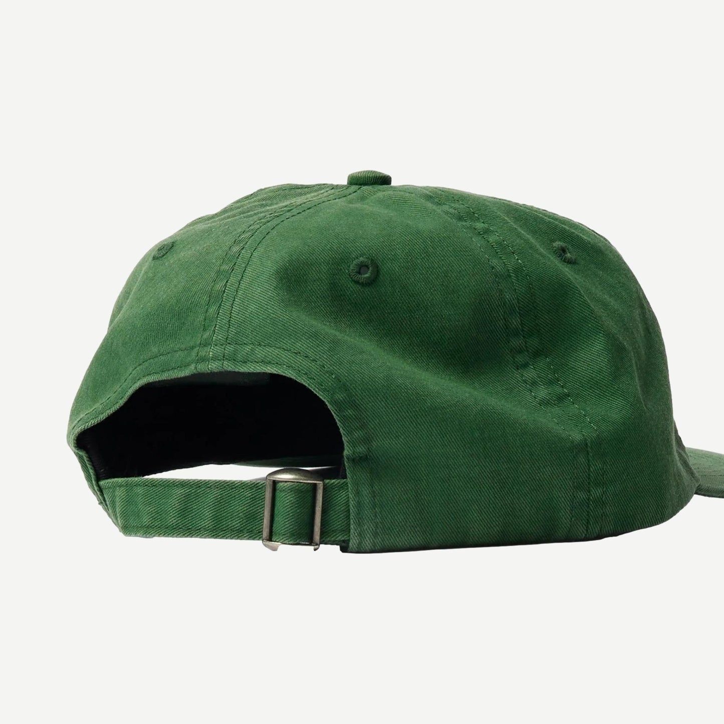 Green End The 6 Panel Hat by Parra featuring a structured six-panel design with a curved brim and embroidered logo.