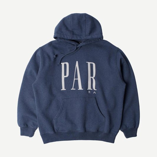 Gapped Hooded Sweatshirt - Blue - Galvanic.co