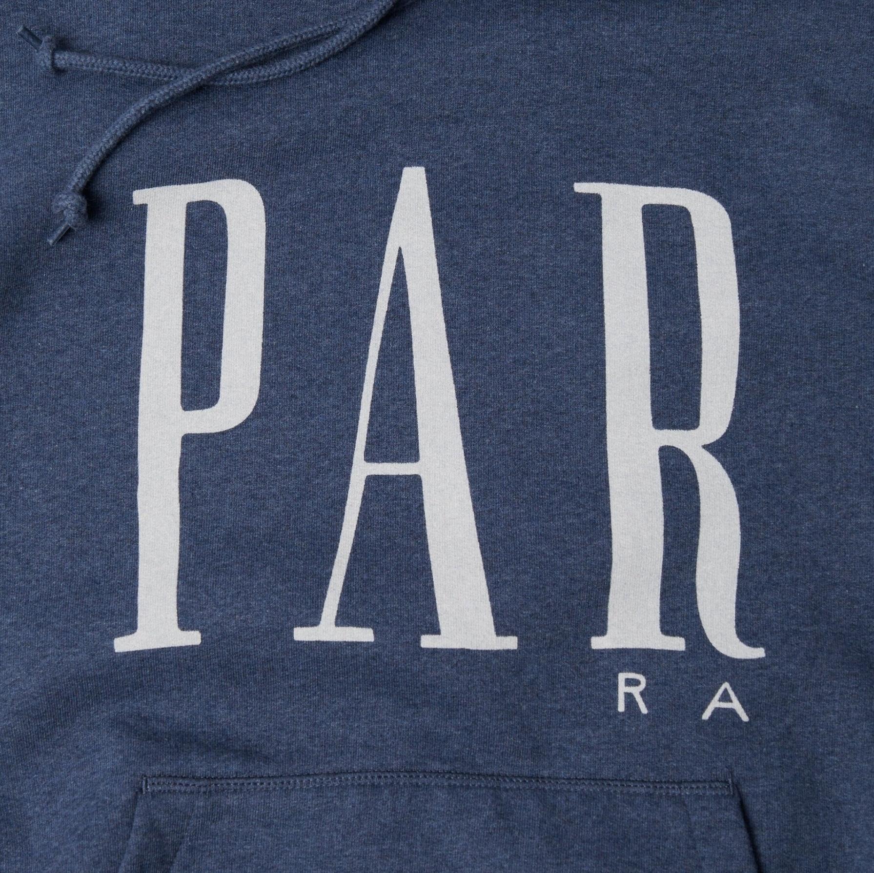 Gapped Hooded Sweatshirt - Blue - Galvanic.co