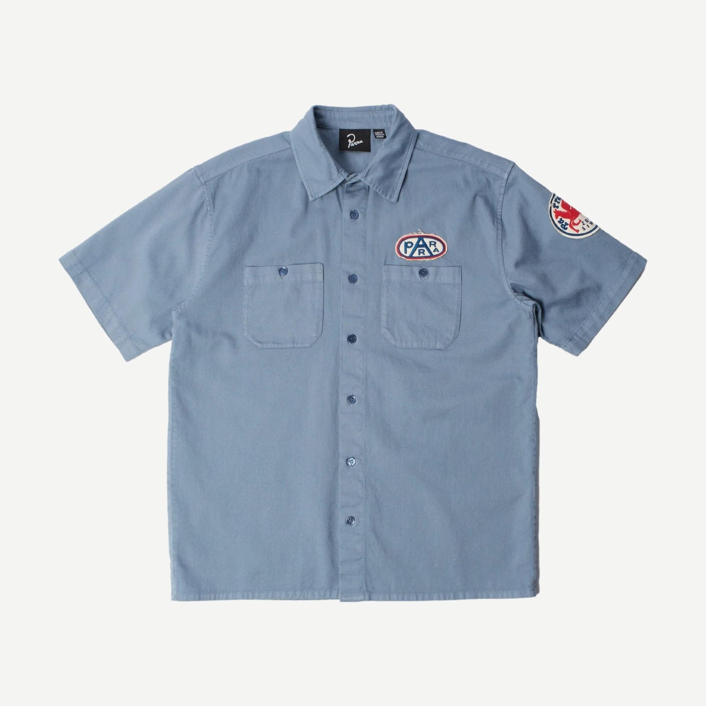 Gas Station SS Button Up - Blue - Galvanic.co