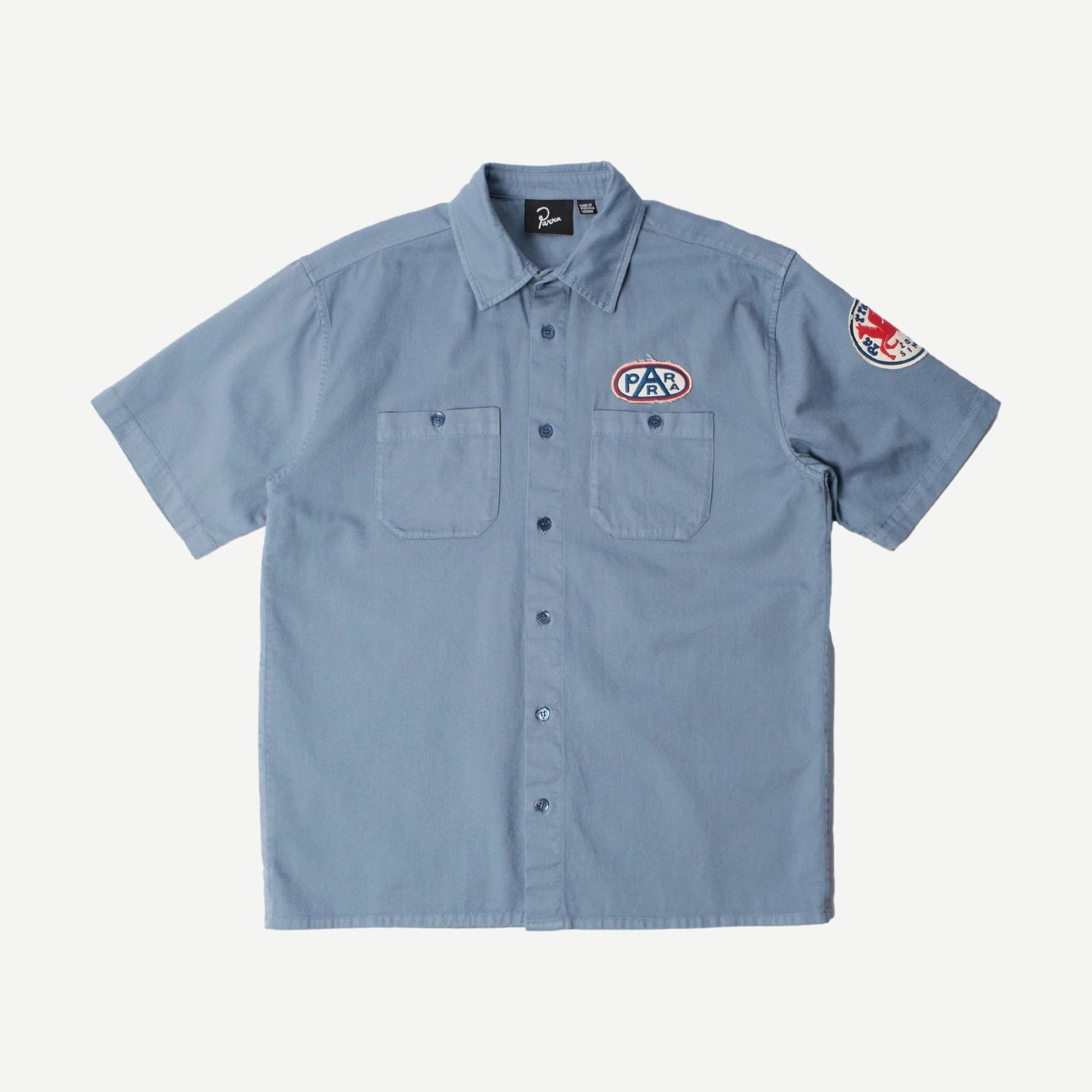 Gas Station SS Button Up - Blue - Galvanic.co