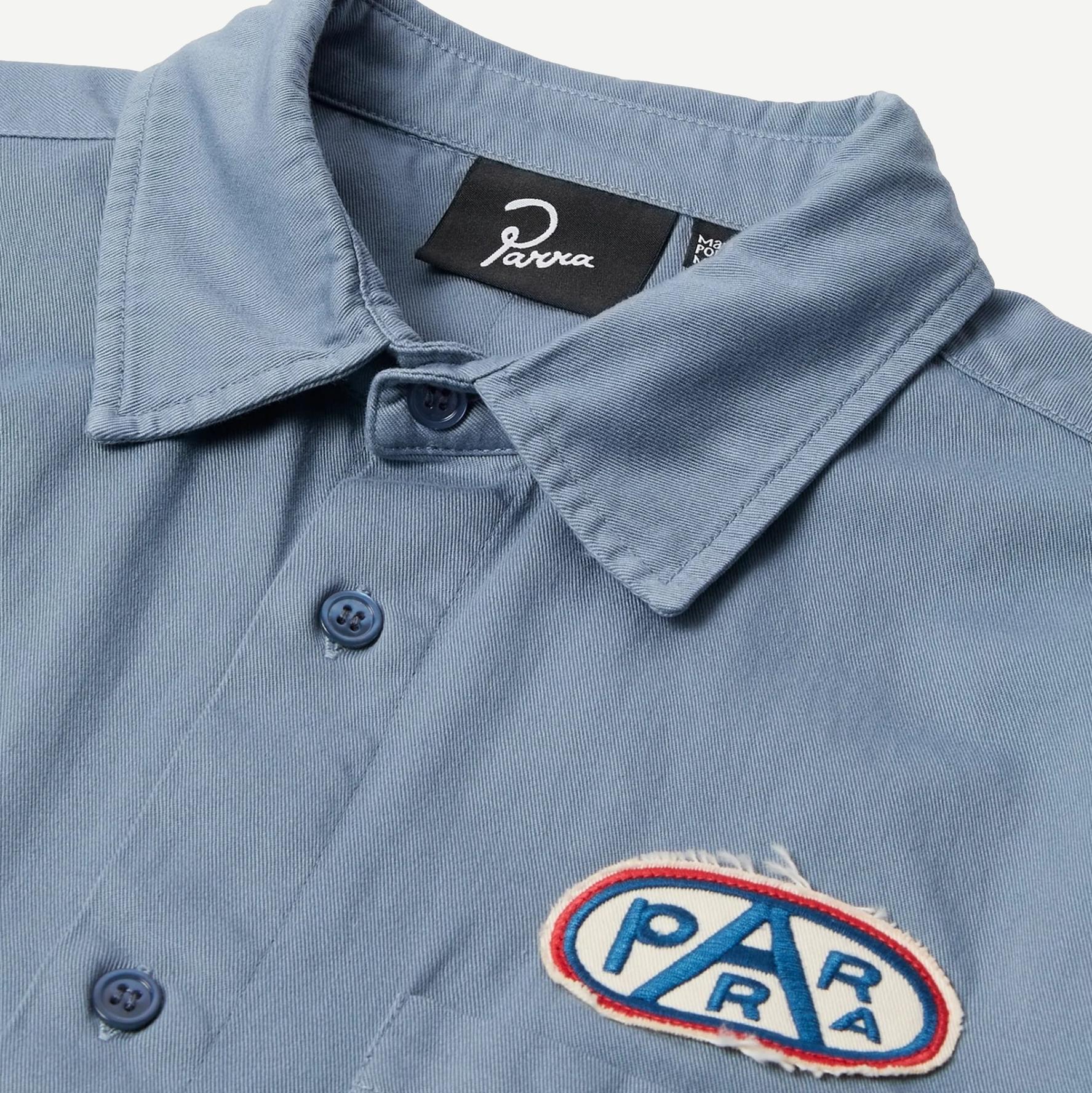 Gas Station SS Button Up - Blue - Galvanic.co