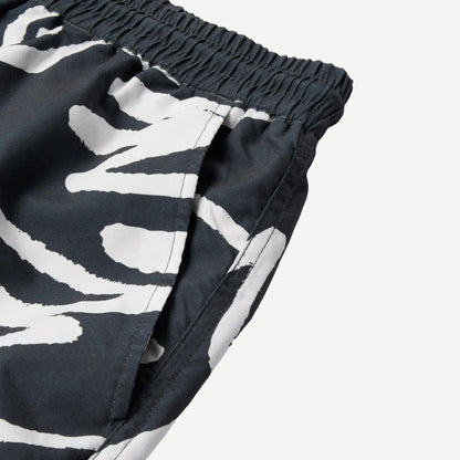 Birds Fly Free Swim Shorts - Black - Galvanic.co