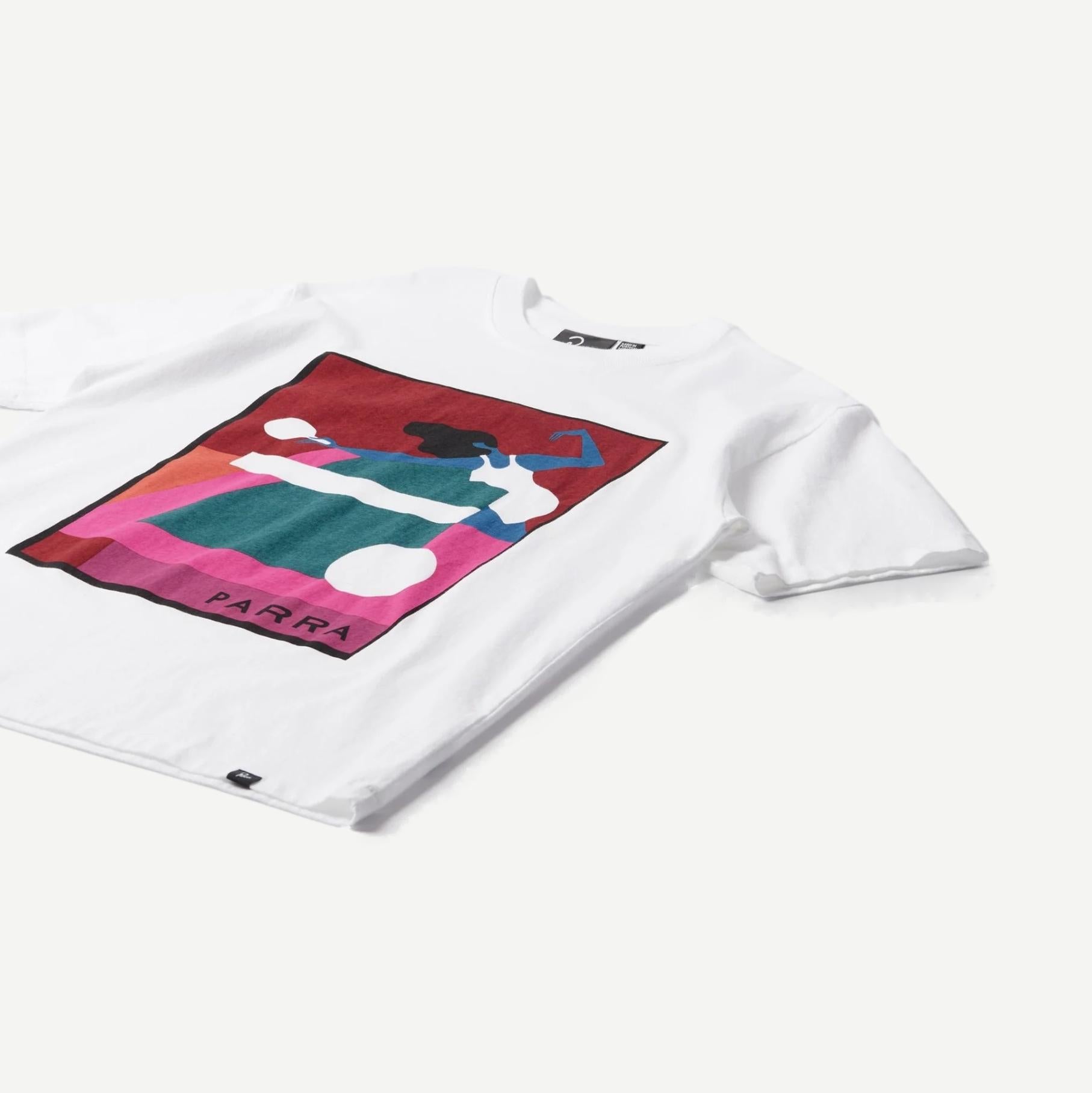 Ping Ponged T-Shirt - White - Galvanic.co