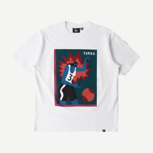 Basketball T-Shirt - White - Galvanic.co