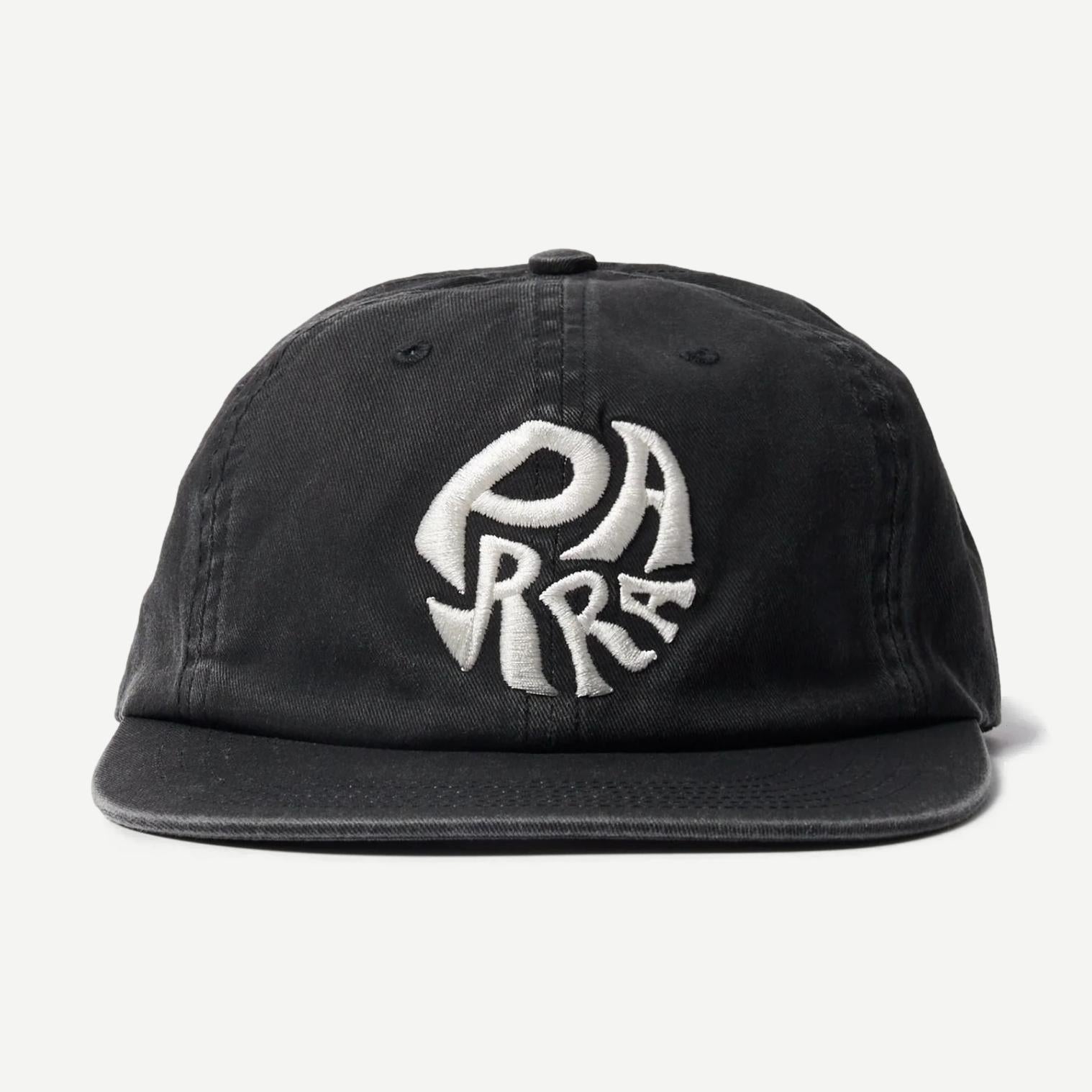 1976 Logo 6 Panel Hat - Black - Galvanic.co