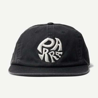 1976 Logo 6 Panel Hat - Black - Galvanic.co