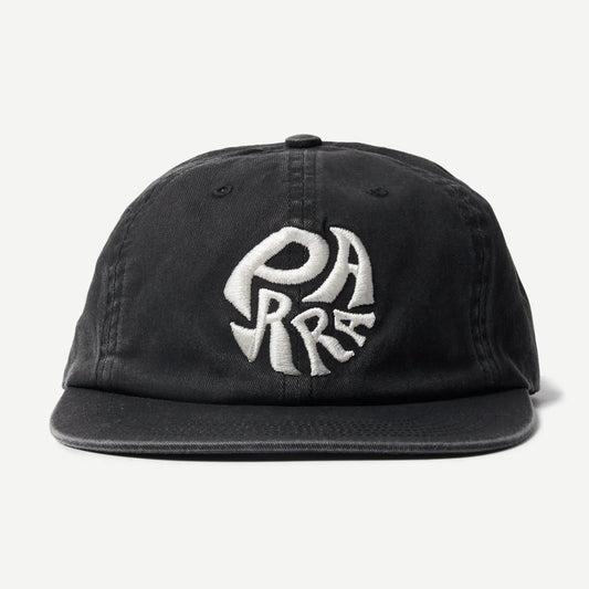 1976 Logo 6 Panel Hat - Black - Galvanic.co