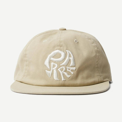 1976 Logo 6 Panel Hat - Beige - Galvanic.co