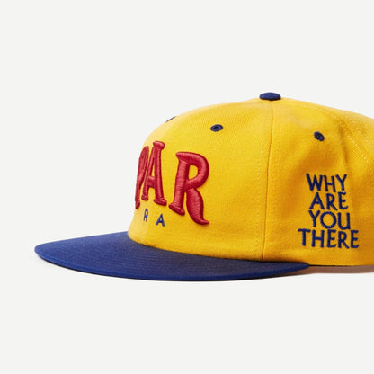 Dollar Store 6 Panel Hat - Yellow - Galvanic.co