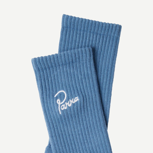 Signature Crew Socks - Blue - Galvanic.co