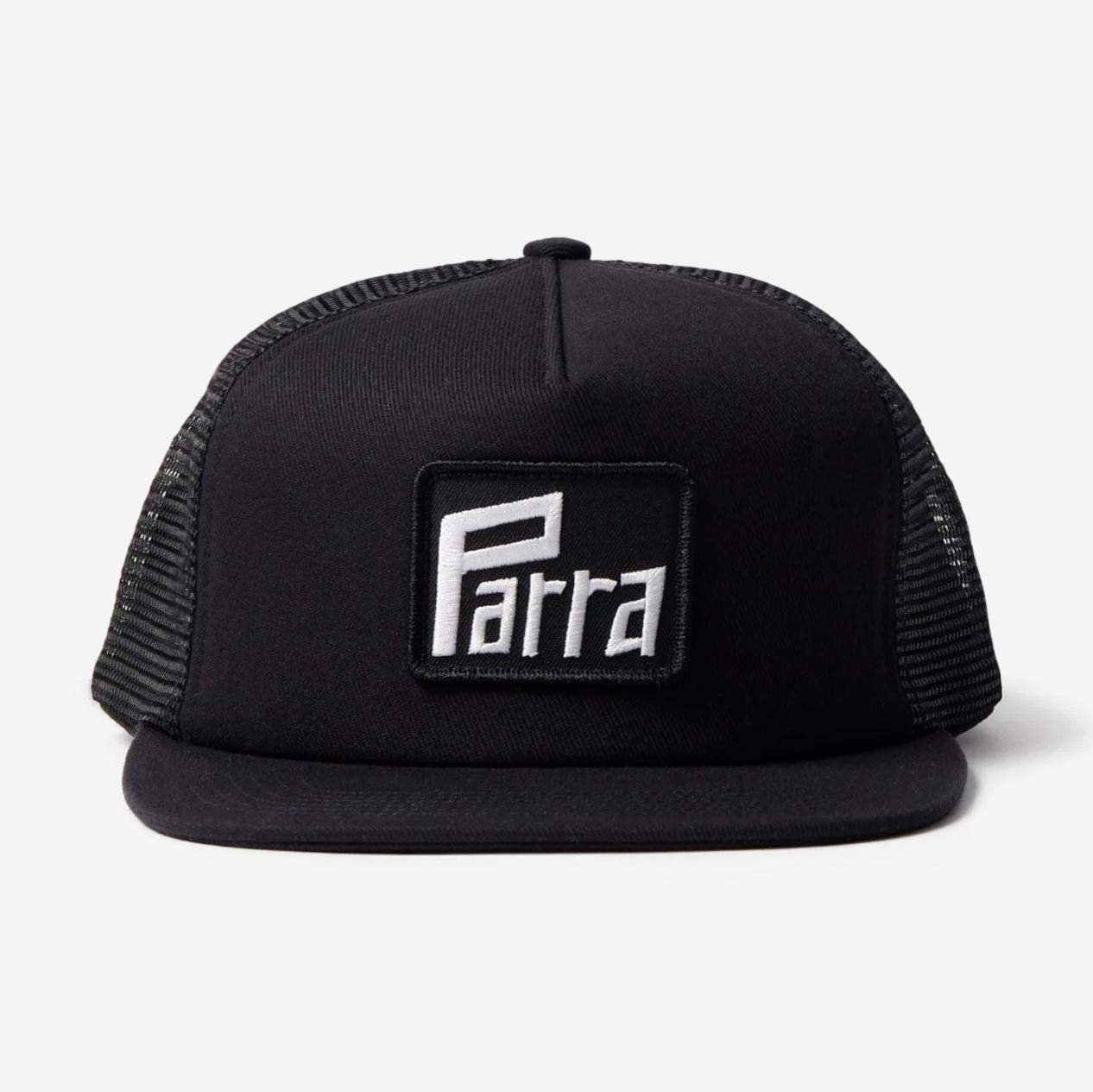 Measuring Tape Logo 5 Panel Hat - Black