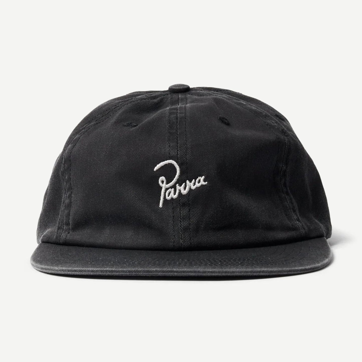 Signature 6 Panel Hat - Black